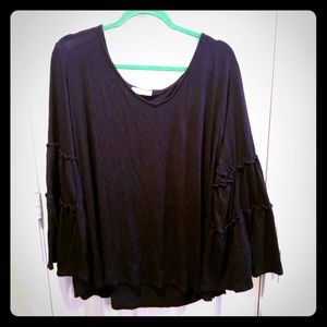 Gothic Bell Sleeve Tunic